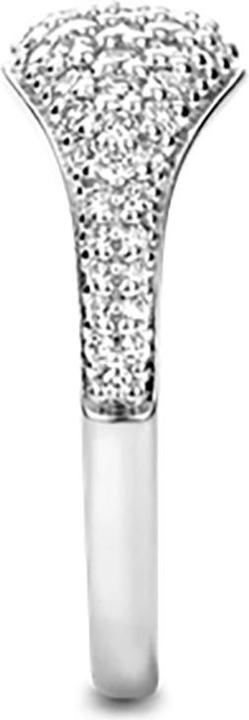 Immagine prodotto Ti Sento Milano Anello Geometria con Zirconi 12223ZI (56, 925 Argento)