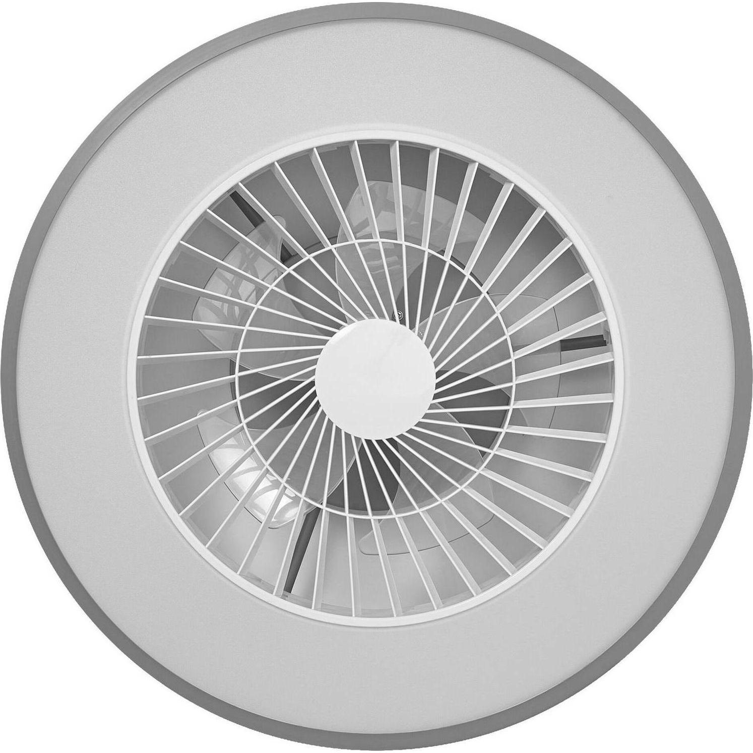 Osram Ventilatore da soffitto Smart+ wifi Cylinder 550 mm + RC, Ventilatore, Grigio