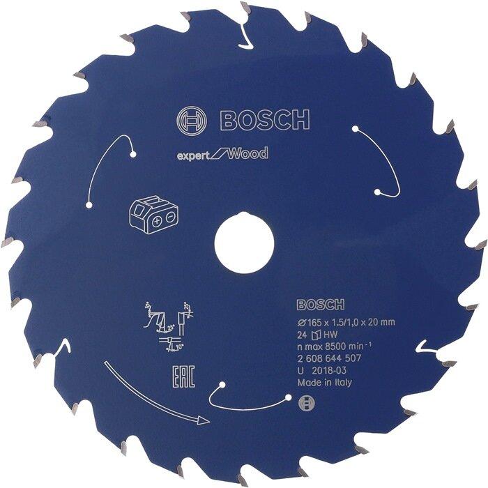 Actual product image Bosch Professional Zubehör Expert for Wood cordless circular saw blade, 165 x 1.5/1 x 20, 48 teeth