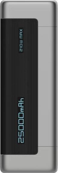 Immagine prodotto Cuktech Powerbank CUK00P23GLBK 210W 25000mAh Power Bank 2 x USB-C 1 x USB-A - schwarz (25000 mAh, 210 W)