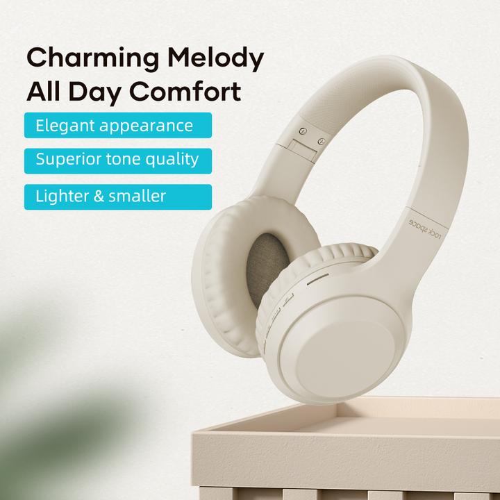 Produktbild Rock Bluetooth Over-Ear-Kopfhörer O2 beige (20 h, Kabellos)