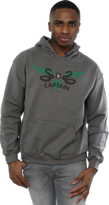 Image du produit - Sweat à capuche SLYTHERIN CAPTAIN - Homme (L)