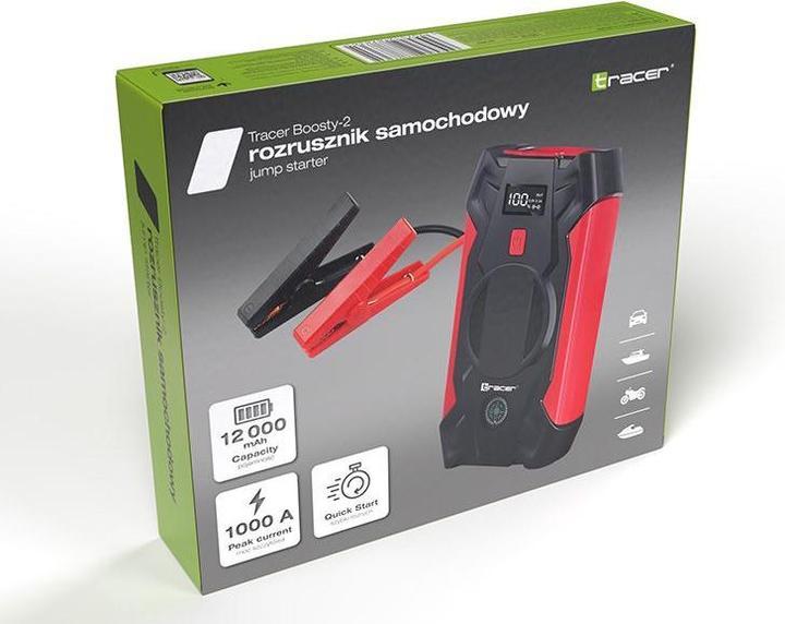 Image du produit Tracer Jump starter Boosty-2 12000mAh (12000 mAh)
