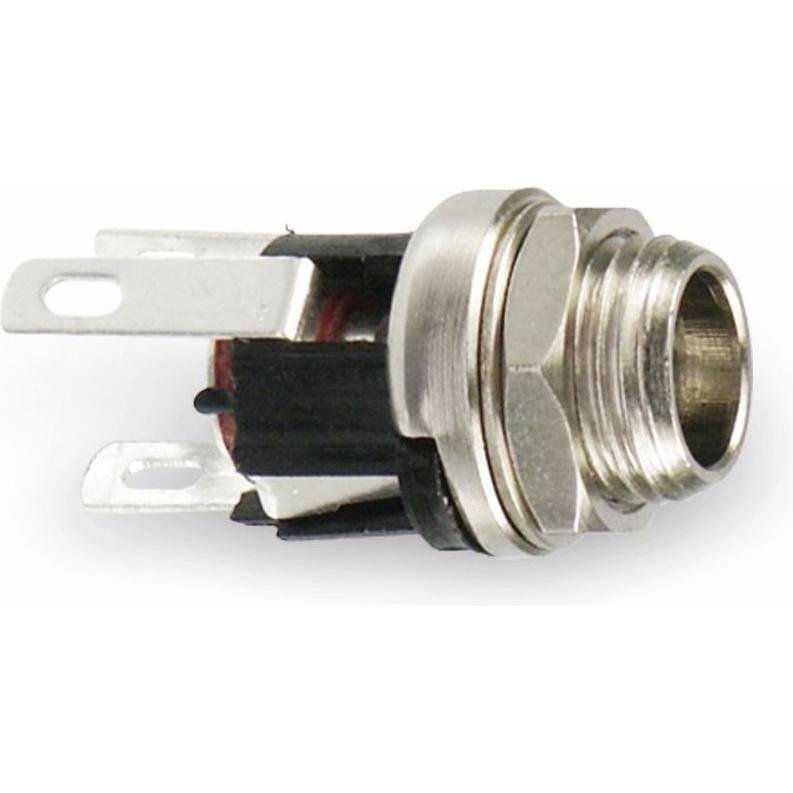 Econ Einbau-Hohlbuchse, 5,5/2,1, Lötanschluss, Elektronikkabel + Stecker
