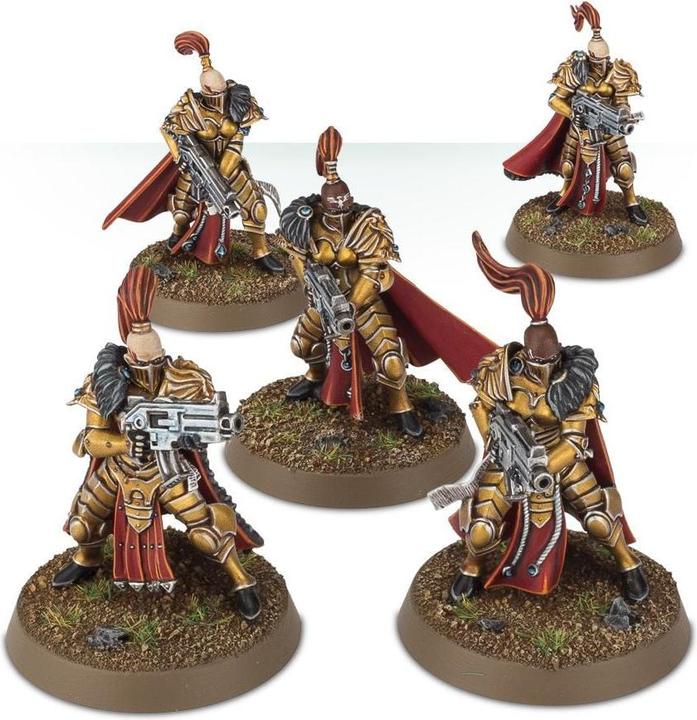 Actual product image Games Workshop Warhammer 40,000 - Adeptus Custodes Sisters of Silence (Plastic)