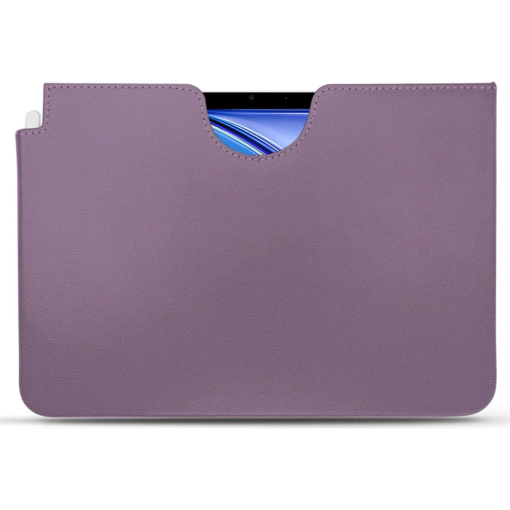 Noreve Lederschutzhülle (iPad Air 2020 (4. Gen), iPad Air 2022 (5. Gen)), Tablet Hülle, Violett