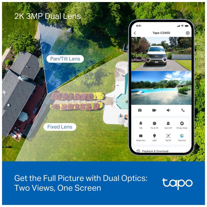 Produktbild TP-Link Tapo C246D (2304 x 1296 Pixels)