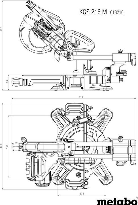 Productafbeelding Metabo KGS 216 M