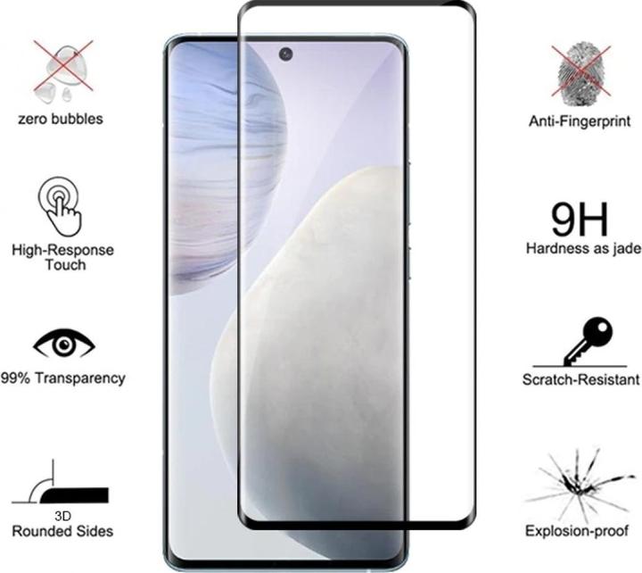 Actual product image Screenguard Huawei Nova 9 Full Screen Protective Glass Film 2.5D 9H (1 pcs., Huawei Nova 9)