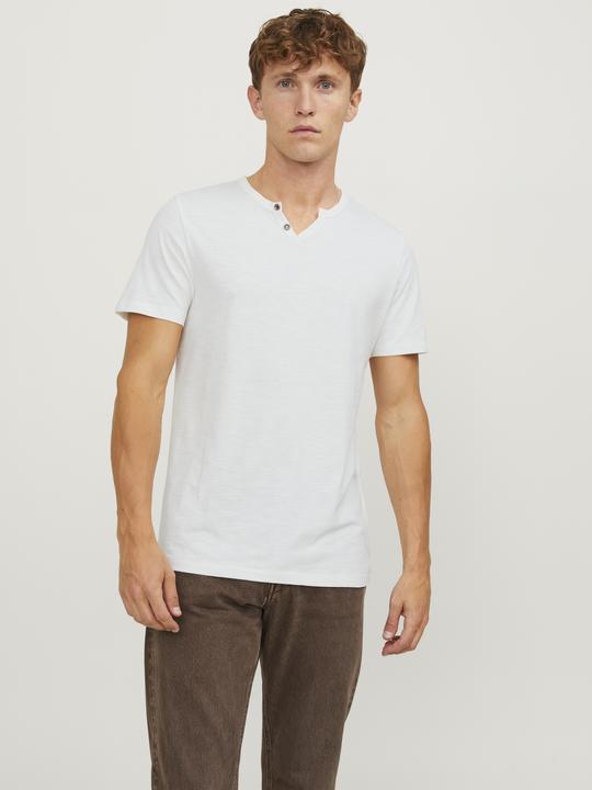 Produktbild Jack & Jones Split Neck T-Shirt (XXL)