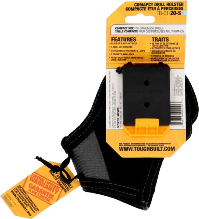 Actual product image ToughBuilt Cordless screwdriver holder