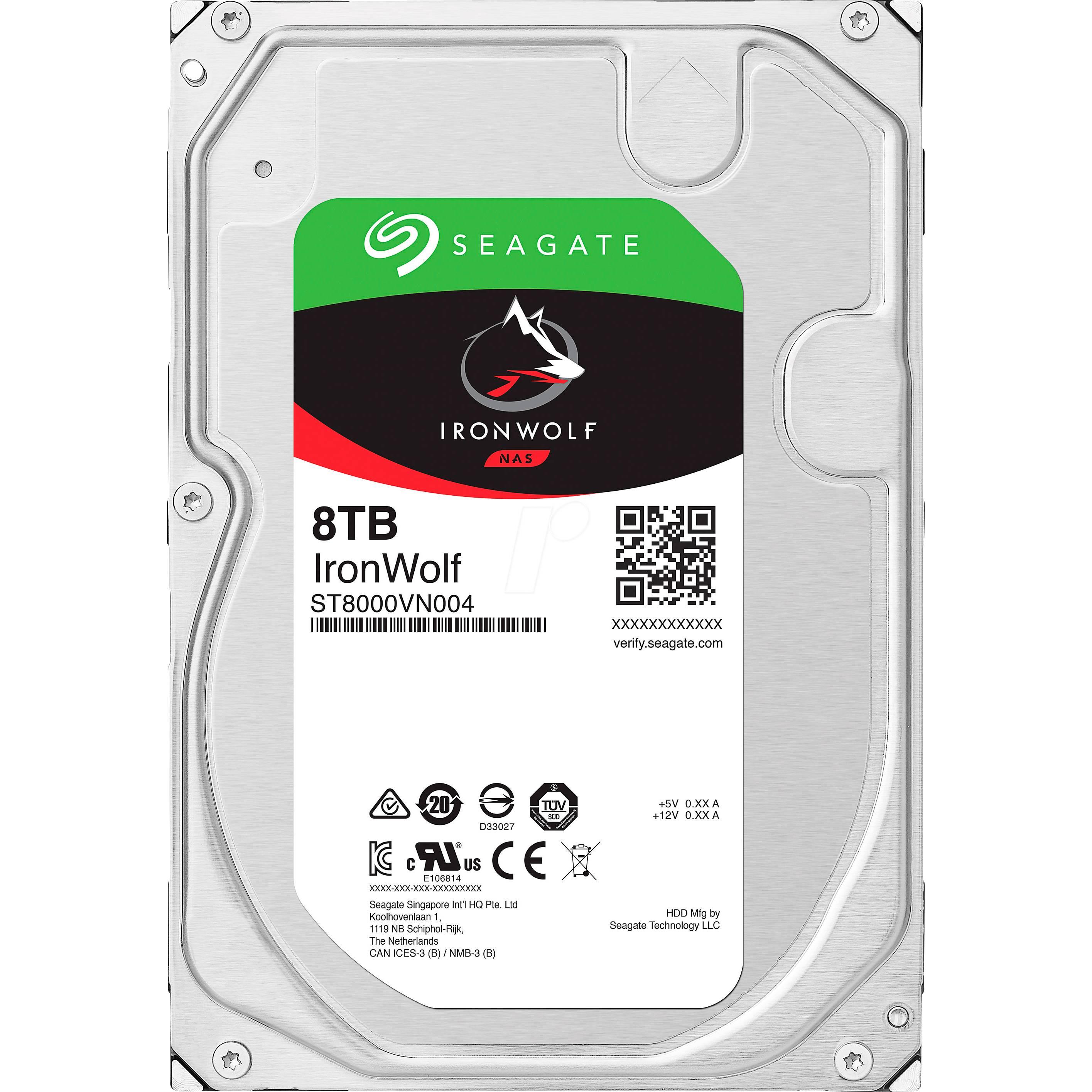 SEAGATE IRONWOLF 8TB 4TB 2 セット Seagate IronWolf - kaufen bei Digitec