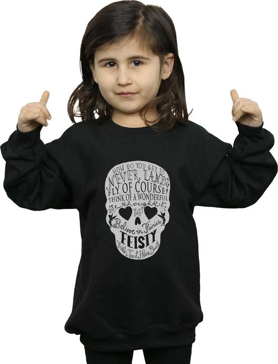 Produktbild Disney Tinker Bell Skull Sweatshirt Mädchen (128)