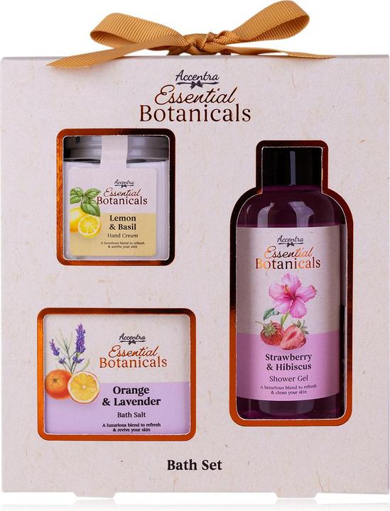 Produktbild Accentra Badeset ESSENTIAL BOTANICALS Geschenkbox (Körperpflegeset)