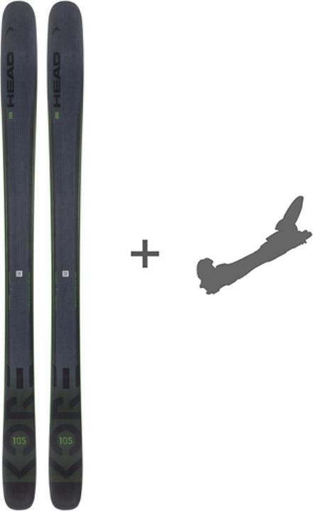 Actual product image Head KORE 105 (191 cm, Without binding)