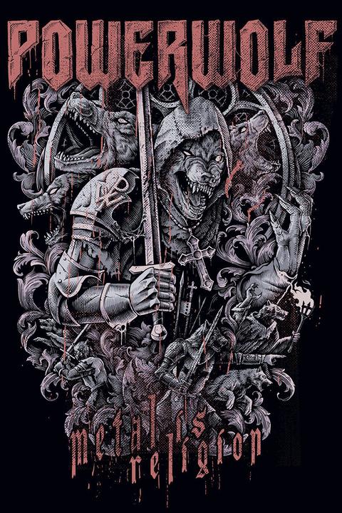 Produktbild Powerwolf Knights And Wolves (XL)