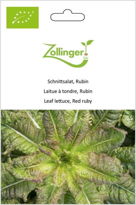 Image du produit Zollinger Bio Laitue à tondre, Rubin
