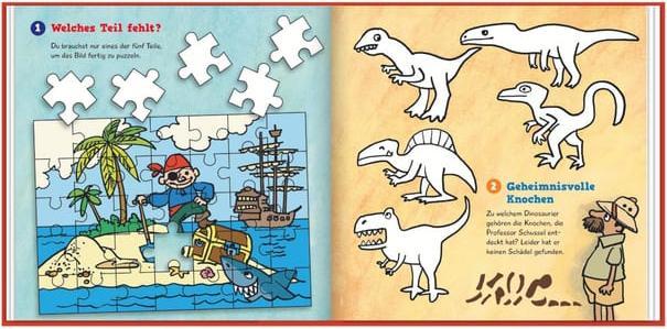 Image du produit Zauberpapier Rätselbuch Abenteuer (Allemand, Norbert Pautner, 2022)