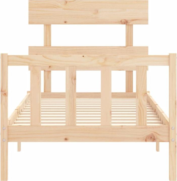 Produktbild vidaXL Bettgestell (90 x 190 cm)