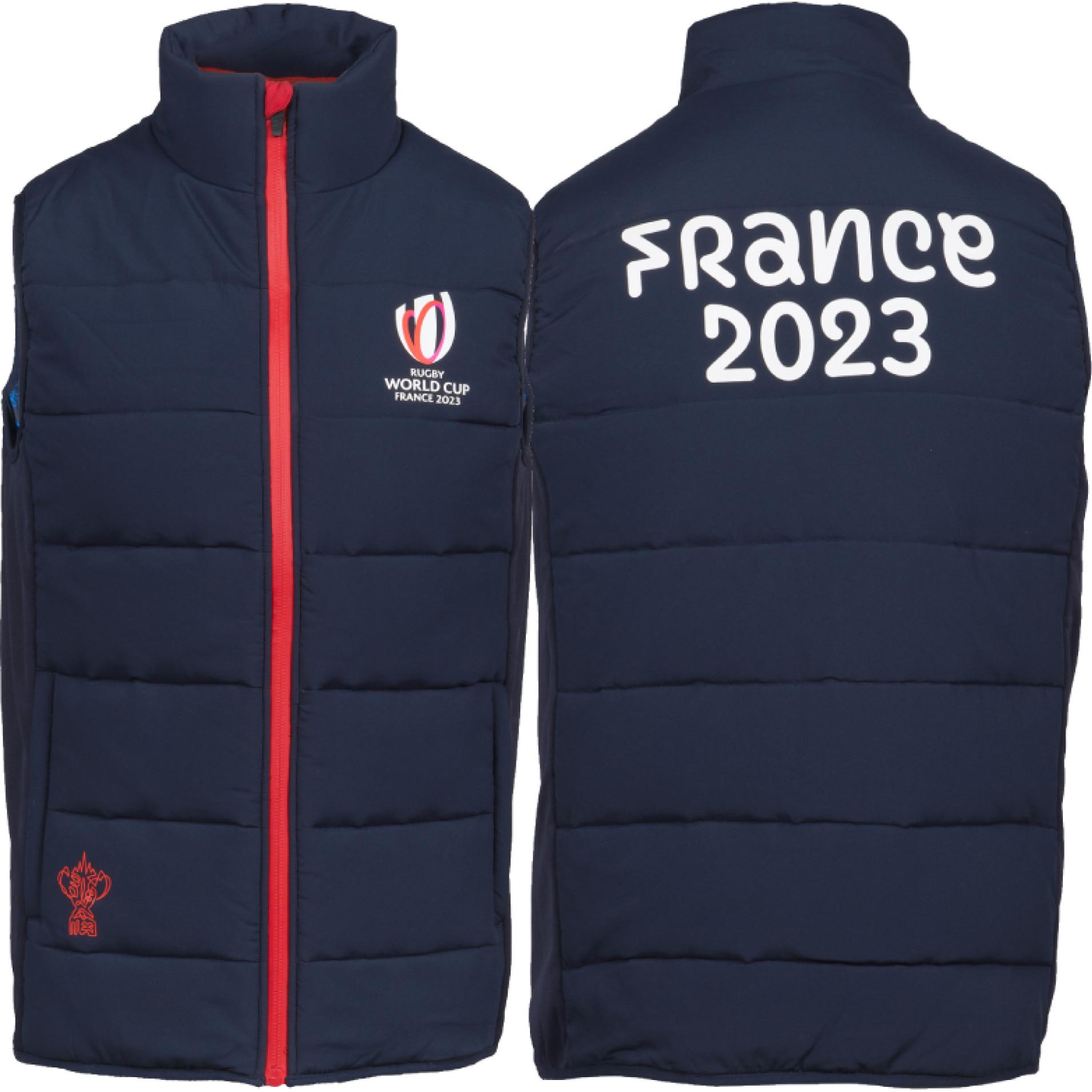 Thumbnail - Sportfolio, Herren, Weste, rugby-welteisterschaft 2023 frankreich weste, Blau, (M)