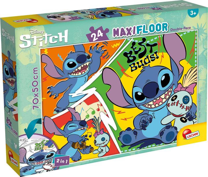 Actual product image Lisciani Maxifloor 24-Stich-Puzzle (24 pieces)