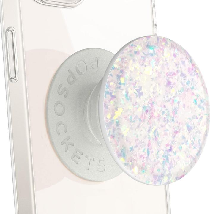Produktbild PopSockets Iridescent Confetti White (2. Gen, austauschbar)