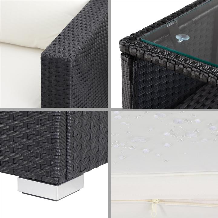 Produktbild Casaria Polyrattan Lounge Set
