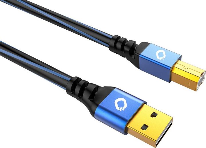 Produktbild Oehlbach USB 2.0 Anschlusskabel A/B "USB Plus B" 10.00 m (10 m, USB 2.0, 2.50 W)