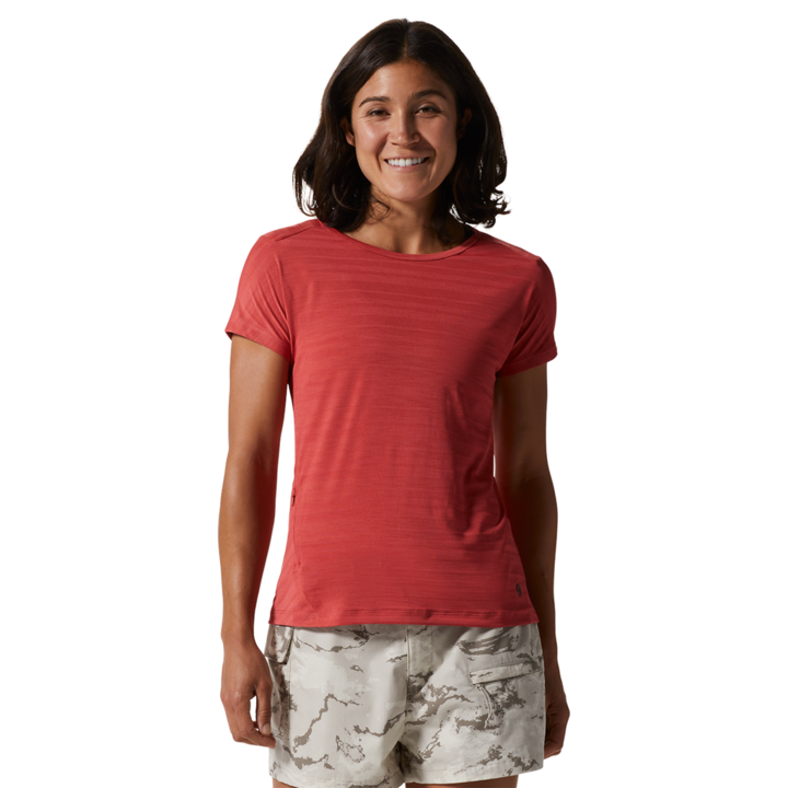 Actual product image Mountain Hardwear W Mighty Stripe Short Sleeve T (M)