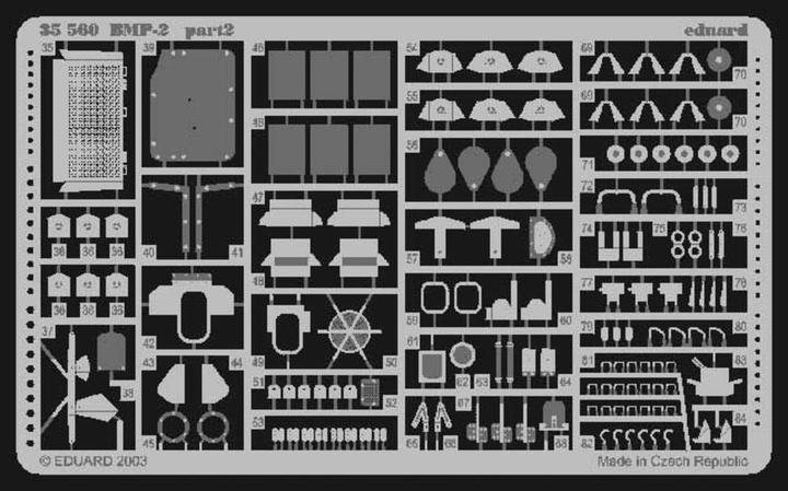 Produktbild Eduard BMP-2 Fotoätzsatz