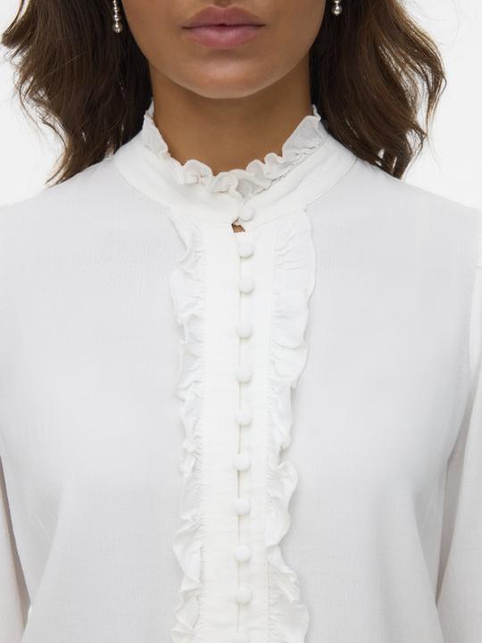 Produktbild Vero Moda Vmsella L/S Frill Shirt Wvn Exc Hemd (XS)