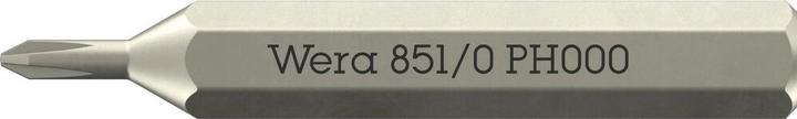 Productafbeelding Wera 851 Micro Bits PH 000 x 30mm (Cross Phillips PH)