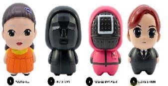 Actual product image YuMe Squid Game Squish Hero anti-stress figure (random model)