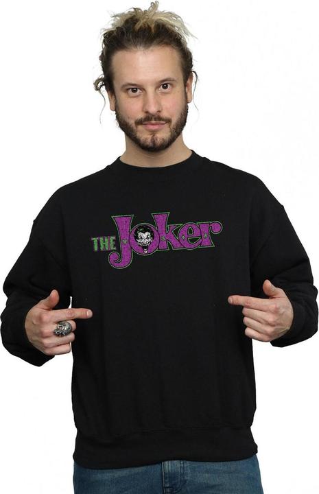 Image du produit - Sweat THE JOKER CRACKLE LOGO - Homme (3XL)