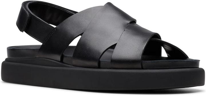 Actual product image Clarks Premium Aristella Sun Sandal, Breathable Leather, Classic Look, Flexible Cushion Soft (36)
