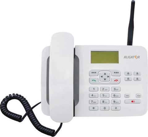 Actual product image Aligator T100 mobile phone White