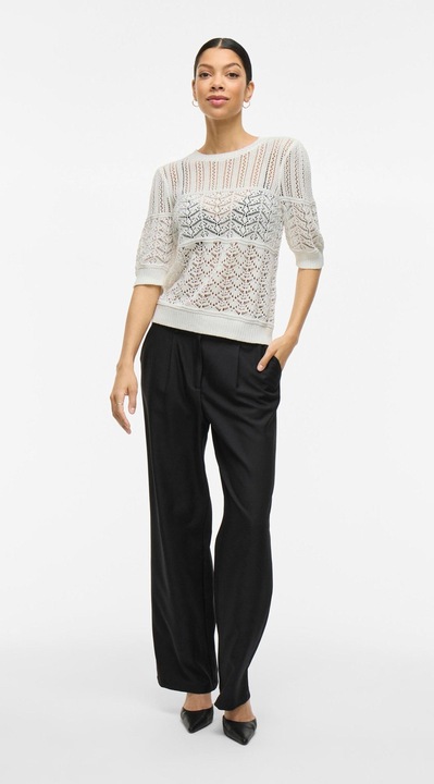 Produktbild Vila VINYA Kurzarm Stricktop (M)