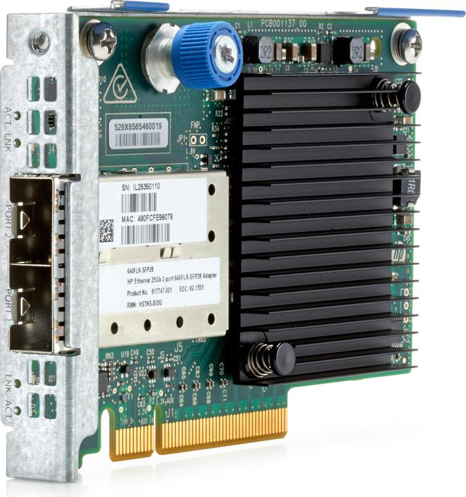 Actual product image HPE Ethernet 10/25Gb 2-port 640FLR (Mini PCI Express)