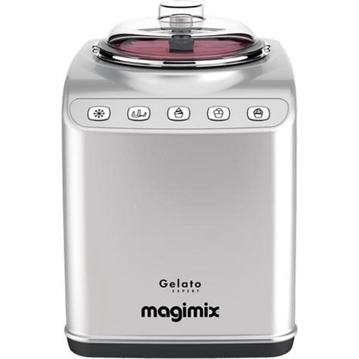 Magimix Esperto Di Gelati, Macchine Per Il Gelato + Fabbricatori Di Ghiaccio, Argento