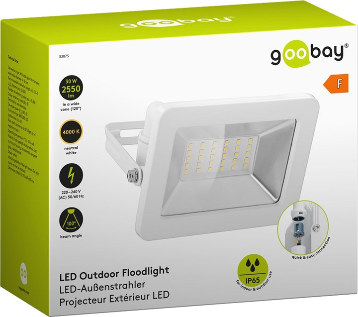 Immagine prodotto Goobay Faretto esterno (2560 lm, IP65)