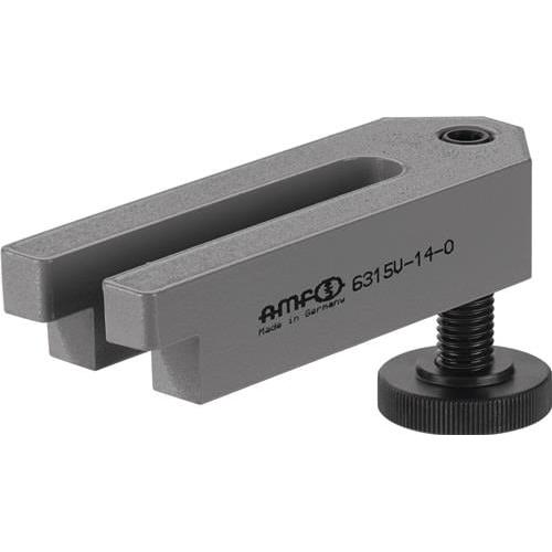 Amf Spanneisen Nr.6315V 16+18 abgesetzt m.verstellb.Sttzschraube (71191) (71191)