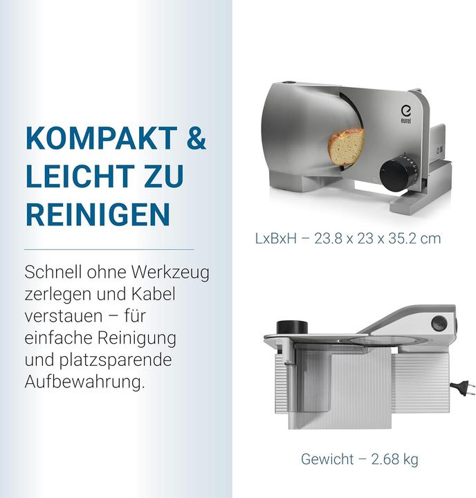 Immagine prodotto Eurel Elektrischer Allesschneider RS72