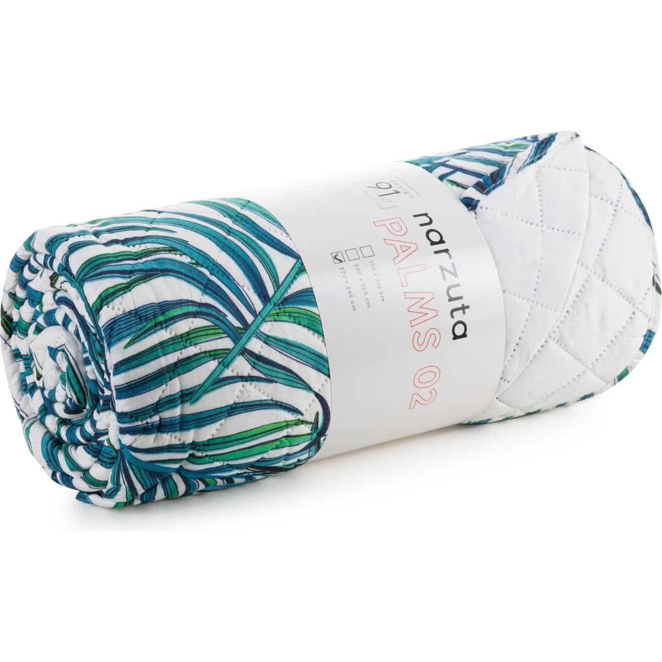 Thumbnail - Eurofirany, Decke, D91/N/PALMS/02 200X220 (200 x 220 cm)