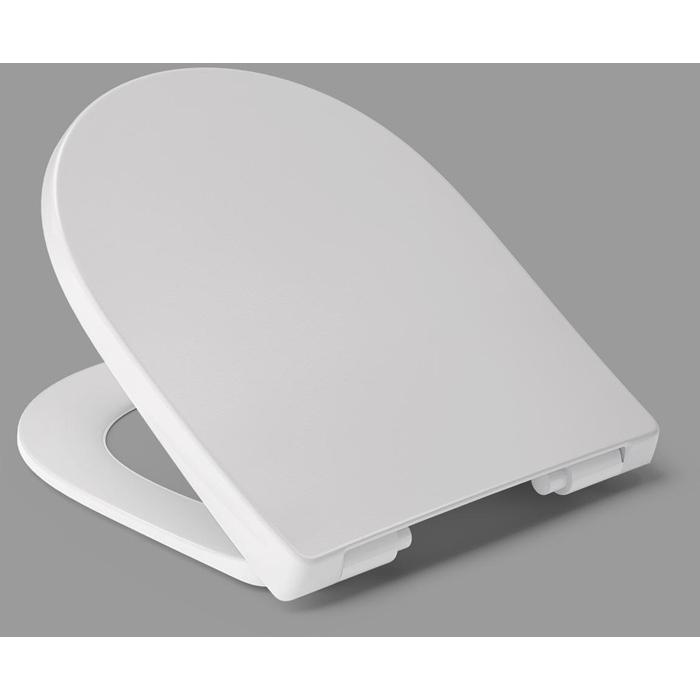 Hamberger Sanitary WCSitz Lopata Softclose Pre. weiss mit Edelstahl-Steckscharnier C0102G (540715)