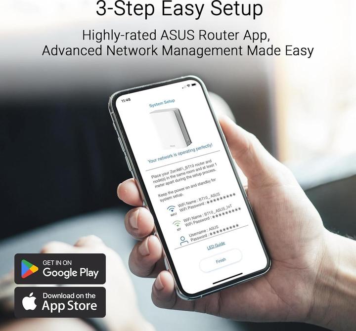 Image du produit ASUS ZenWiFi BT10 1 Blanc