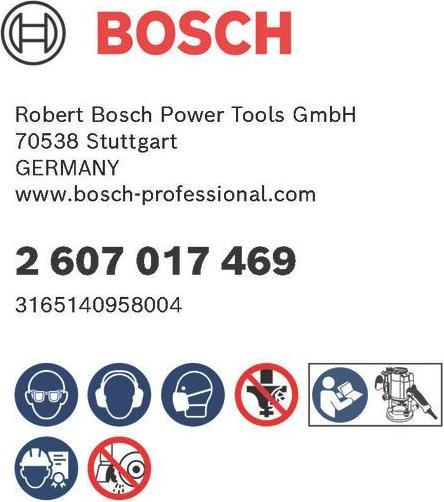Image du produit Bosch Professional Zubehör Jeu de fraises de bord. Tige de 8 mm. 6 pièces
