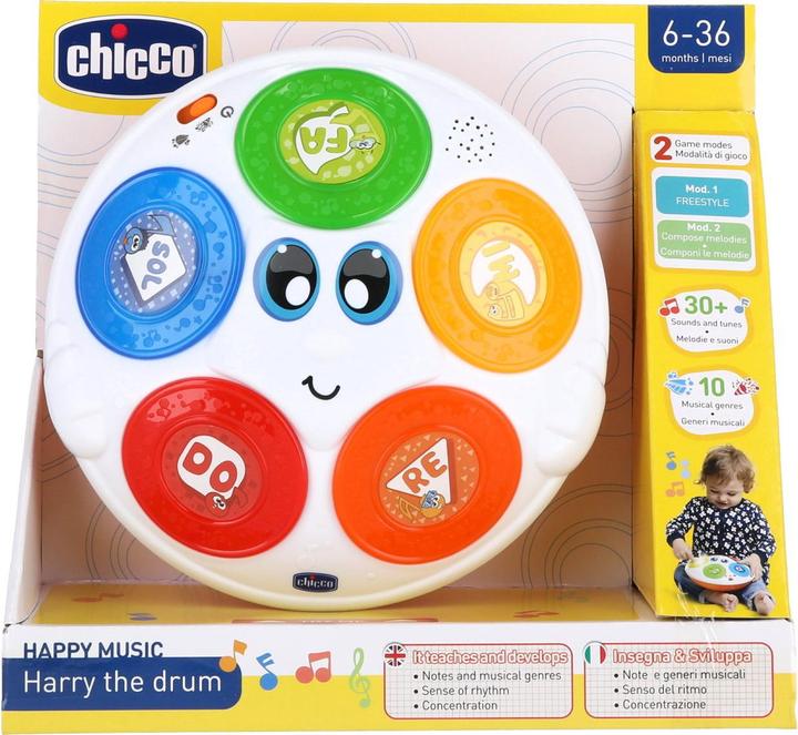 Actual product image Chicco Harry the Drum (Dutch, English, French, German, Italian, Portuguese, Spanish)