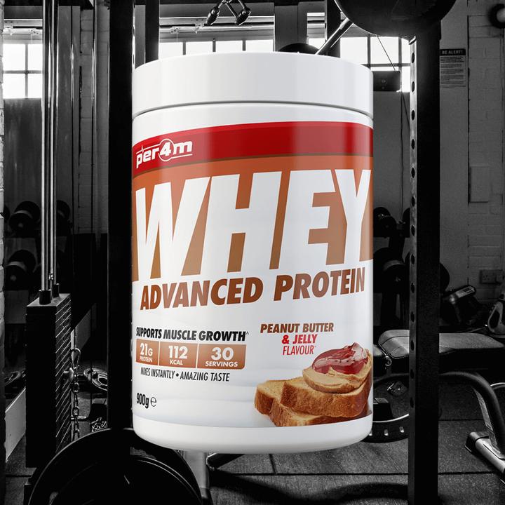 Actual product image Per4m Whey Advanced Protein (Peanut Butter & Jelly, 1 pcs., 1069 g)