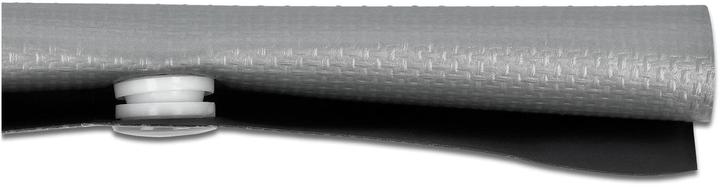 Produktbild Delock Kabelschlauch 2 m x 30 mm, Knopfverschluss Grau (Kabelschlauch, 200 cm)