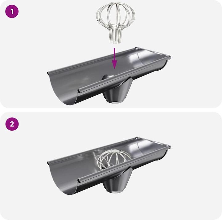 Produktbild vidaXL Dachrinnenblattschutz